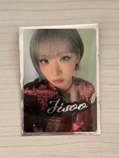 HANA JISOO ジス　ランダムフォトカード・ステッカーセット