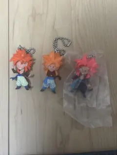 ドラゴンボール ゴジータ4 フィギュア キーホルダー 3種セット　未使用あり