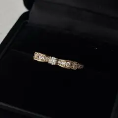 K18YG Amon ダイヤモンド0.56ct 3/4エタニティリング13号 - メルカリ