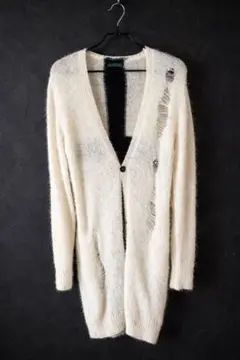 NAOTO SEVEN クロス柄カーディガン