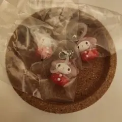 サンリオキャラクターズ いちごめじるしアクセサリー　マイメロディ3点セット