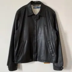 美品 00's Polo Ralph Lauren ラムレザー ジャケット 羊革のサムネイル
