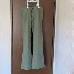 メンズ カーゴパンツ ワークパンツ オリーブ