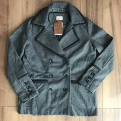 新品 アングリッド ダブルブレストコート Pコート