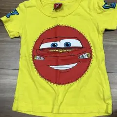 イエロー Tシャツ ライトニング・マックィーン & メーター