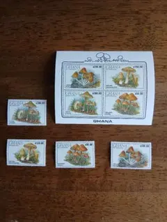 きのこ切手の秘かな愉しみー52タジキスタンの キノコ切手 - メルカリ
