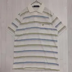 Golden Bear ポロシャツ ボーダー Mサイズ