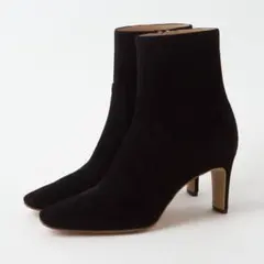 新品　未使用　ダイアナ シンプルショートブーツ ブラック 黒　美品　23.5㎝