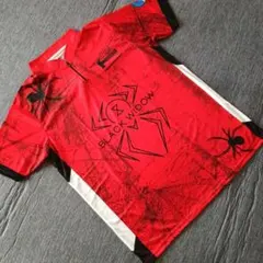 ✨新品✨ボウリングウェア　日本サイズ2XL　ブラックウィドー　レッド