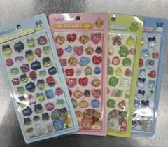 たまごっち4種類セット★ ボンボンドロップシール たまごっち 立体 シール