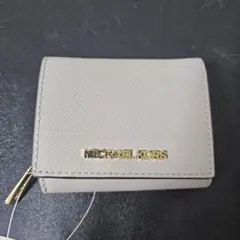 MICHAEL KORS グレー 二つ折り財布