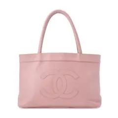 最終値 CHANEL シャネル復刻トート キャビアスキン ピンク - メルカリ