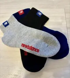 ニューバランス ソックス キッズ3足