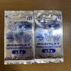 非売品 未開封2パック ポケモンカードゲームXY マクドナルド