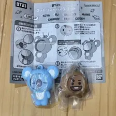 BT21 フォトフレームマスコット KOYA COOKY セット