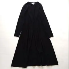 JENNE ジェンヌ フレアワンピース マキシ丈 Aライン ニット L - メルカリ