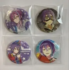 プロセカ　ワンダショ　神代類　缶バッジ　4点