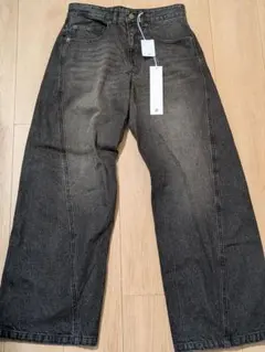 WYM LIDNM VINTAGE WASHED CURVED DENIM