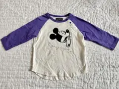 MARKY'S マーキーズ ミッキーマウス 長袖ラグランTシャツ 90cm