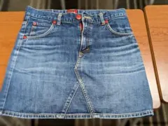 値下げ Xgirl エックスガール デニムスカート Leeのサムネイル