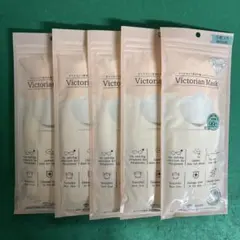 Victorian Mask 4層ホワイト 5枚入り×5パック（25枚）のサムネイル