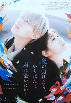夜が明けたら、いちばんに君に会いにいく　映画フライヤー