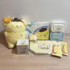 【ポムポムプリン計8点セット】サンリオ キャラクターズ 当りくじ