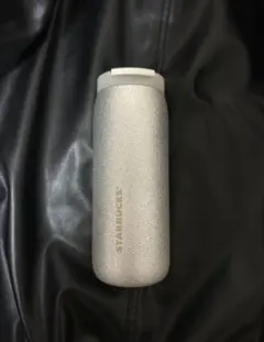 STARBUCKS カンシェイプステンレスボトルシルバーグリッター255ml