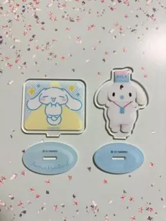 ドンキ サンリオ シナモロール アクリルスタンド 2点セット