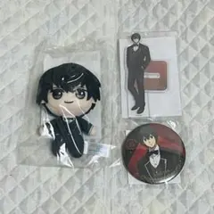 サカモトデイズ セガラッキーくじ 南雲与市 ぬいぐるみ アクスタ 缶バッジ