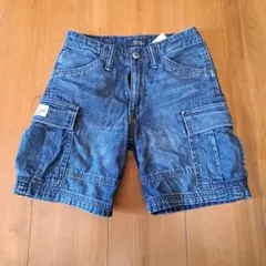 poloデニム カーゴショートパンツ