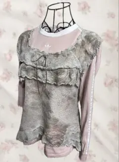 最終値下げ✧︎*。adidasロンT キャミソール セット✧︎*。