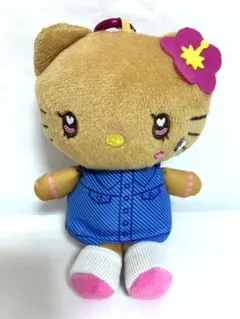 サンリオ ハローキティ マスコットポーチ 日焼けキティちゃん ぬいぐるみ ギャル