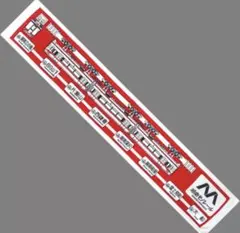 【希少品】新品 湘南モノレール5000系(レッドライン) マフラータオル