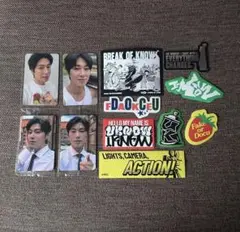 東方神起 ユノ トレカ＆ステッカーセット