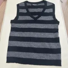 【COMME CA ISM】Vネックニットベスト110cm