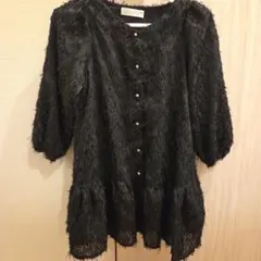 ZARAKIDS　128　ブラックワンピース