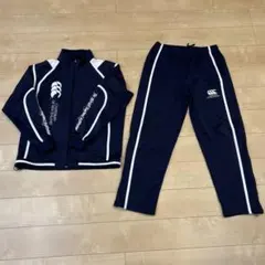 【XL】Canterbury カンタベリー ジャージ上下セット ネイビー メンズのサムネイル