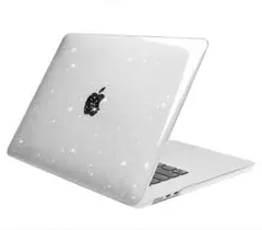 MacBook Air 15インチ ケース M4 M3 M2 ラメ入 (クリア)のサムネイル