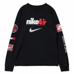 NIKE AIR ロンT ビッグロゴ プリント 長袖Tシャツ M