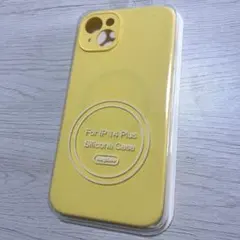 MagSafe対応 iPhone 14 Plus シリコーンケース イエロー