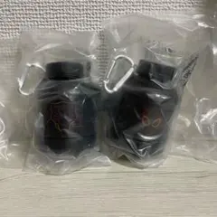 2個　ファンネルキーリング　マイプロテイン　スパイダーマン　ブラックパンサー