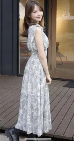 Sustainable20周年プリントワンピース　SIZE 1