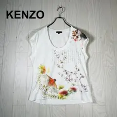BR112 KENZO ケンゾー フレンチスリーブ Tシャツ カットソー 和柄のサムネイル