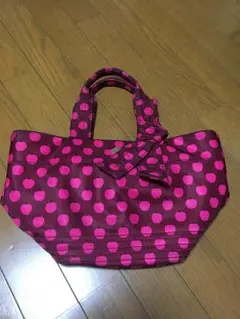 kate spade (訳あり出品)りんご柄 トートバッグ