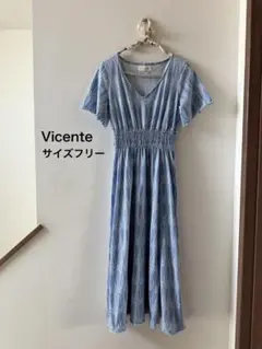 Vicente 半袖ワンピース サイズフリー