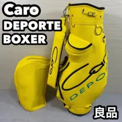 JGB-1839 キャディバッグ caro キャロ boxer ボクサー 黄 JGB-1839 キャディバッグ caro キャロ boxer ボクサー 黄 CARO