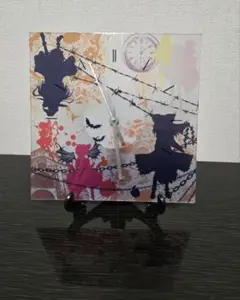 東方 アクリル置時計