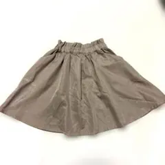 après les cours スカート ベージュ　110