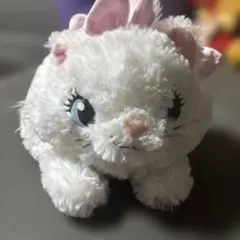 【美品】ディズニー おしゃれキャット マリー ぬいぐるみ ティッシュケース